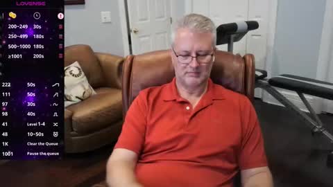 Snapshot of justavoyeurhere chatting on October 21, 6:00 pm Michael online show from October 21, 6:00 pm