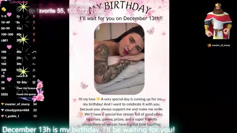  Kata  online show from December 5, 4:05 pm