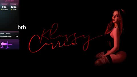 I am real and klassy..  online show from November 30, 12:18 am