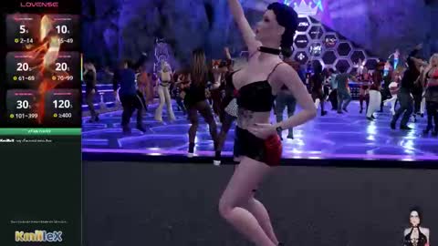 KmilleX online show from February 19, 11:15 pm