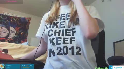 lil gemmie online show from October 29, 8:20 pm