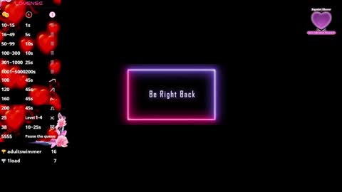 Snapshot of mandyjames1 chatting on February 1, 4:00 pm MANDY J online show from February 1, 4:00 pm