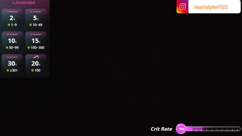 Maria Tyler online show from March 2, 8:59 pm