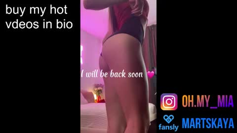 Mia Martskaya online show from September 12, 10:17 am