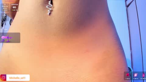 Snapshot of michelle_se chatting on October 29, 12:45 am Michelle online show from October 29, 12:45 am