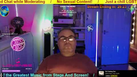 Professional Moderator  Mick Mickey online show from April 18, 7:07 pm