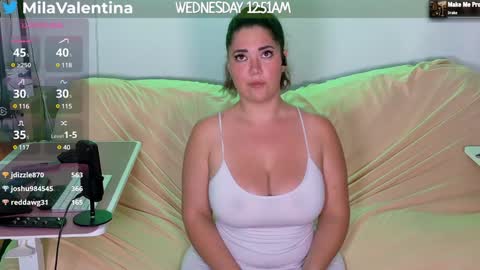 Mila Valentina online show from March 12, 4:51 am