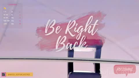 Snapshot of miss_sofiaa_ chatting on January 25, 11:55 am Sofia Castro online show from January 25, 11:55 am