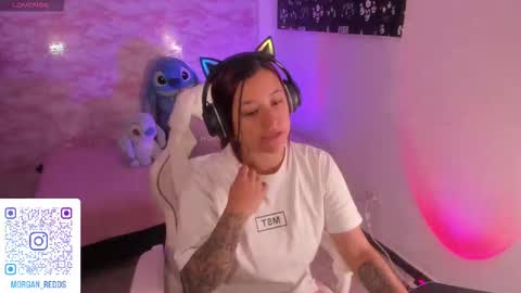 Snapshot of morgan_r13 chatting on October 9, 7:08 pm Morgan-Redds online show from October 9, 7:08 pm