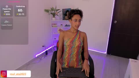 Snapshot of mulata_ch chatting on March 8, 7:53 pm HEY GUYS IF YOU LIKE SEXY SHOW YOU ARE IN THE CORRECT PLACE CU WENESDAY PVT OPEN TRANSMISSION TIME 5 PM - 10 PM COLOMBIA online show from March 8, 7:53 pm