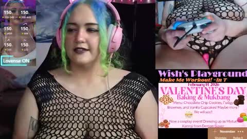 Wishs Playground online show from February 4, 4:00 pm