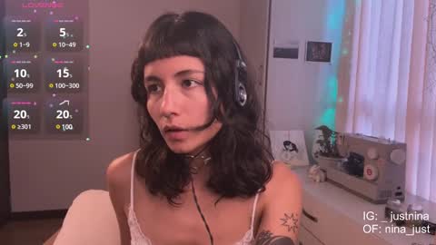 Nina.  online show from March 7, 9:27 pm