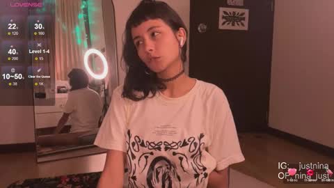 Nina.  online show from January 7, 12:55 am