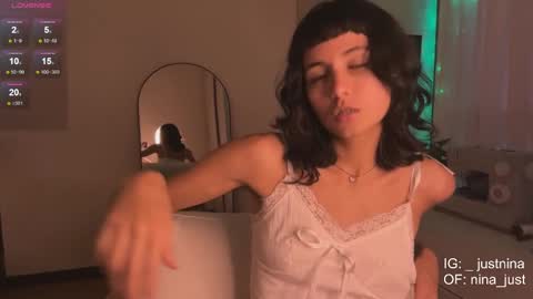 Nina.  online show from January 9, 9:58 pm