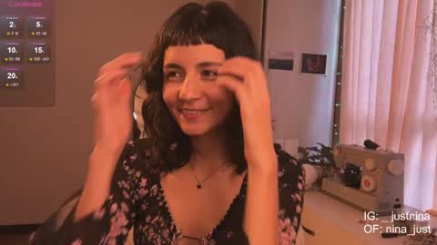 Nina.  online show from February 14, 8:37 pm