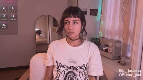 Nina.  online show from January 21, 9:46 pm