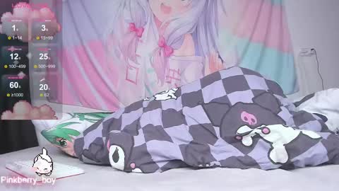 Snapshot of pinkberry_boy chatting on March 3, 2:15 am Vio online show from March 3, 2:15 am