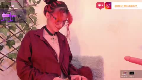 Snapshot of redmeloddy chatting on October 14, 8:34 pm Meloddy online show from October 14, 8:34 pm