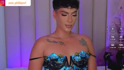 Snapshot of samphillipss chatting on October 18, 1:32 am Sammuel online show from October 18, 1:32 am