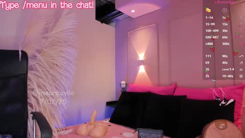 SaraAvila  online show from February 8, 2:47 am