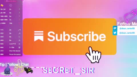 Dean Carter online show from April 17, 10:01 pm