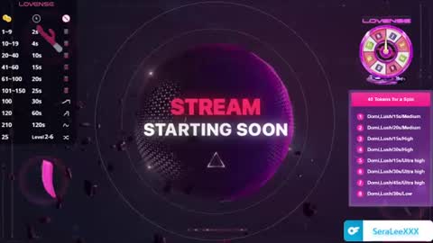 SeraLeeXXX online show from July 17, 5:26 pm