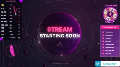 SeraLeeXXX online show from May 18, 4:35 pm