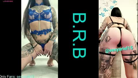 SexyAriel15 online show from May 21, 5:08 pm