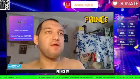 BISEXPRINCE777 online show from May 17, 8:56 am