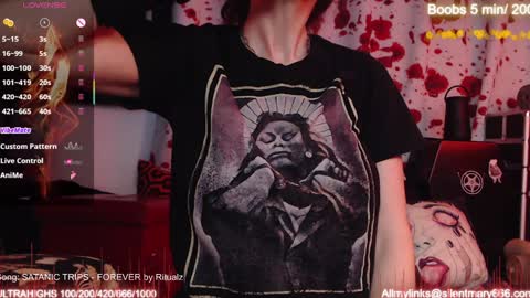 Allmylinkssilentmary666 online show from October 10, 1:55 am