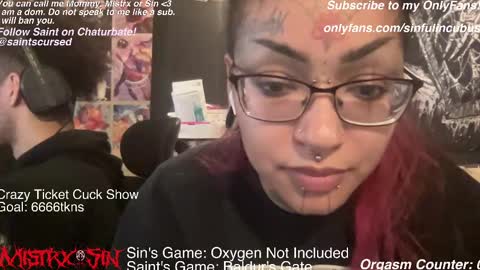 Mistrx Sin online show from February 18, 10:25 pm