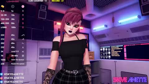 SkyeAnette online show from January 16, 2:09 am