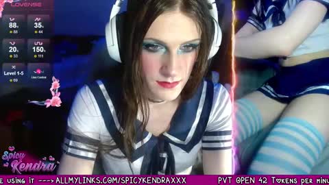 Snapshot of spicykendra chatting on March 2, 3:34 am Kendra online show from March 2, 3:34 am