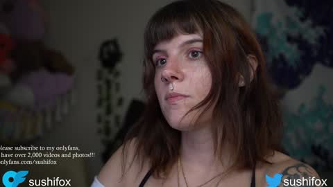 Snapshot of sushifox chatting on February 3, 5:03 pm   online show from February 3, 5:03 pm