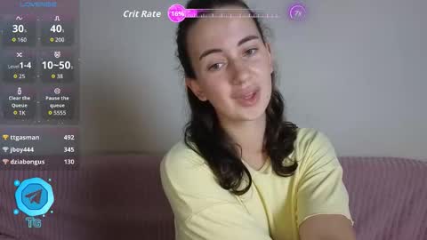 Snapshot of sweetiekendl chatting on October 5, 2:09 am Kendl online show from October 5, 2:09 am