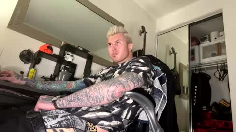 tattednblonde online show from January 22, 2:46 pm