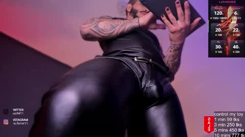 Teo Ferrer online show from November 7, 9:50 pm