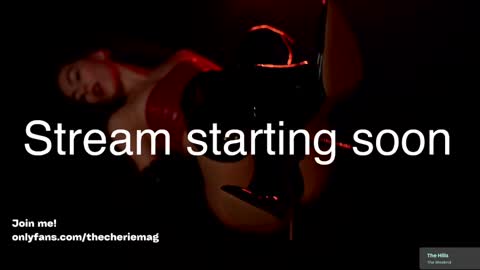 Cherie   online show from October 15, 8:09 pm