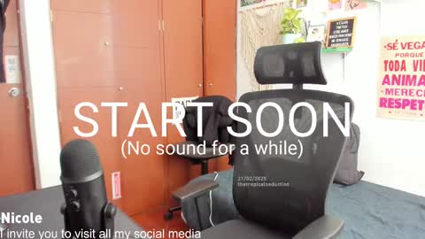 Nicole online show from February 21, 9:11 pm