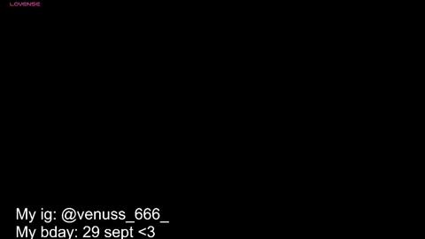 Snapshot of venussx_x chatting on September 8, 5:01 pm   Venus  MY BDAY 29 SEPT online show from September 8, 5:01 pm