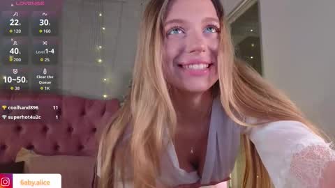 Alice  please dont forget to thumbs up me  online show from January 8, 5:24 am