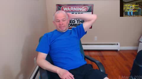 Chris online show from March 1, 2:43 pm