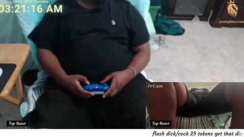 younblaccman6969 online show from September 11, 7:20 am