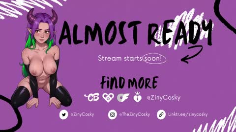 Ziny Cosky online show from May 7, 3:46 am